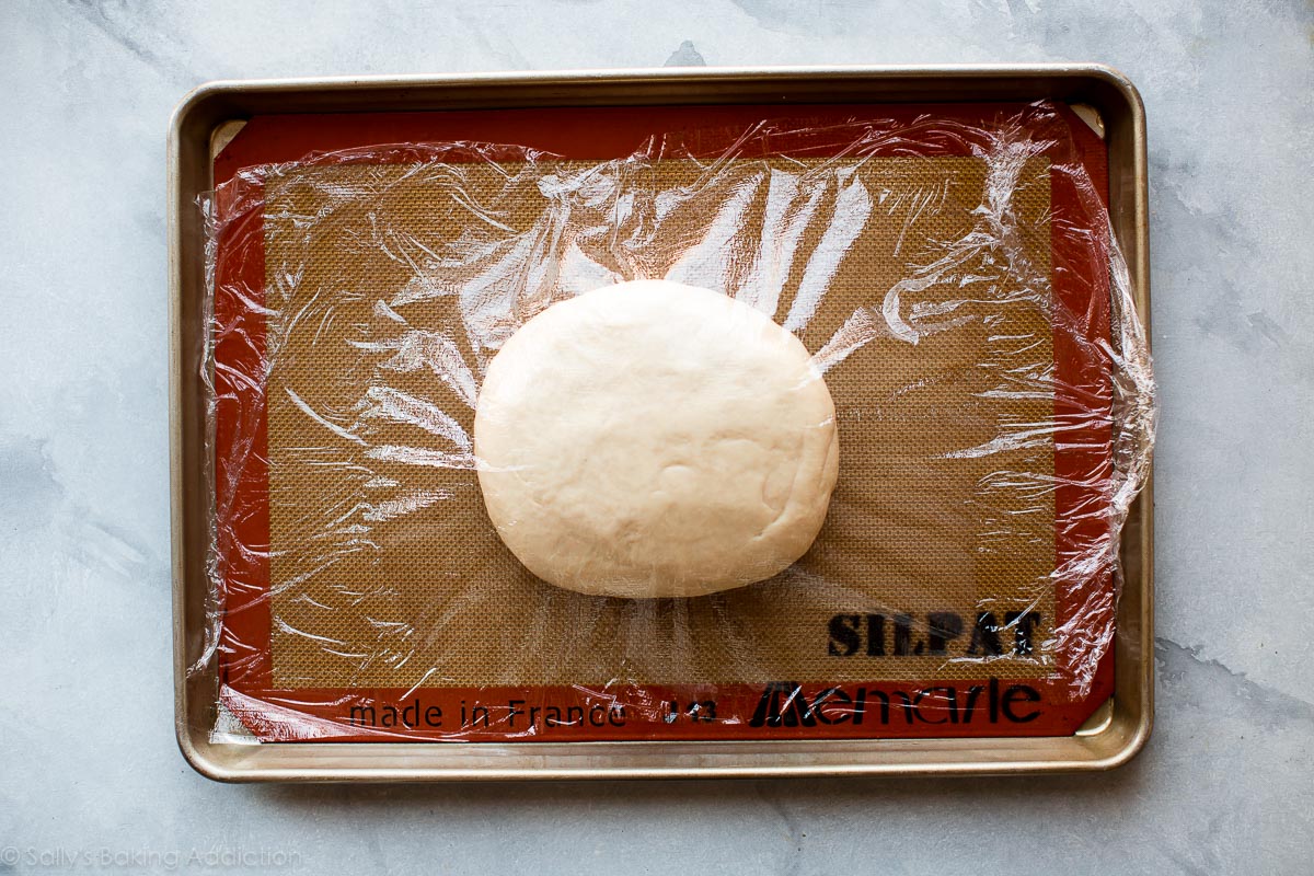 photo of croissant preparation