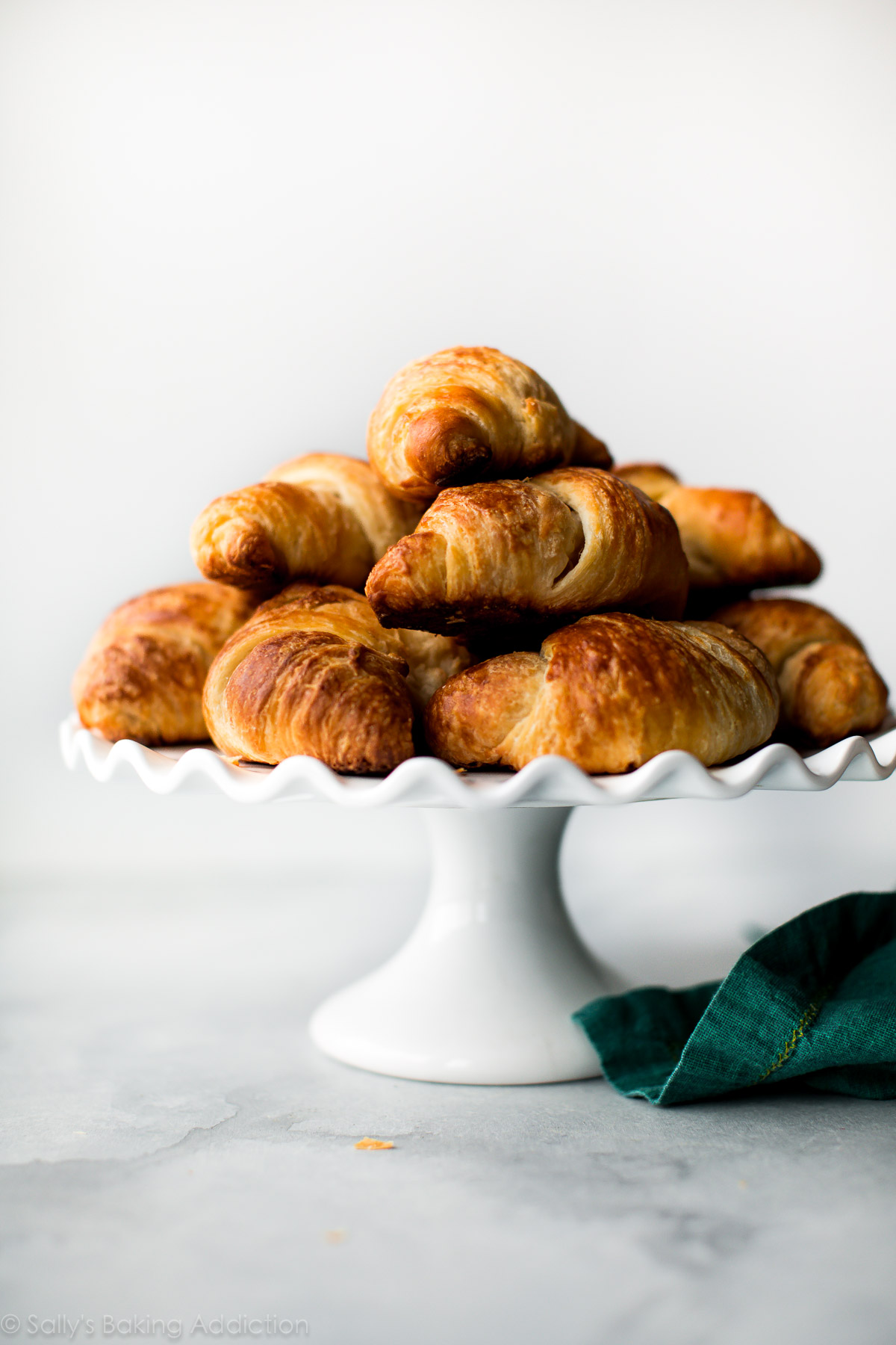 photo of croissant preparation